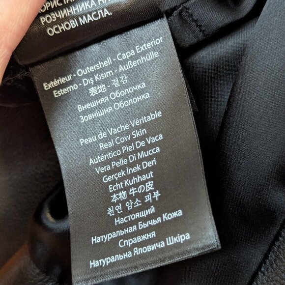 Mackage Xenia Cropped Leather Jacket (XL) - Picture 14 of 16